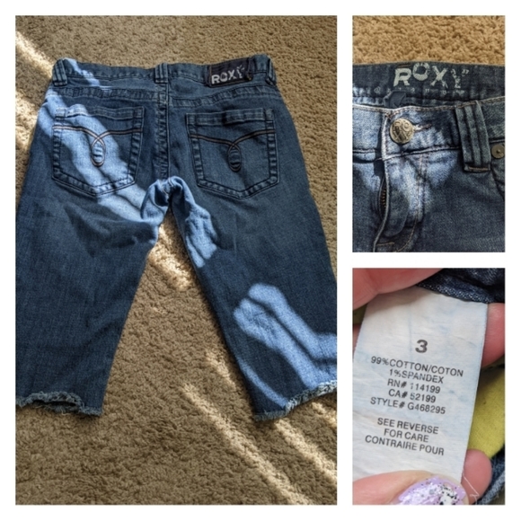Roxy Jean shorts - Picture 2 of 2